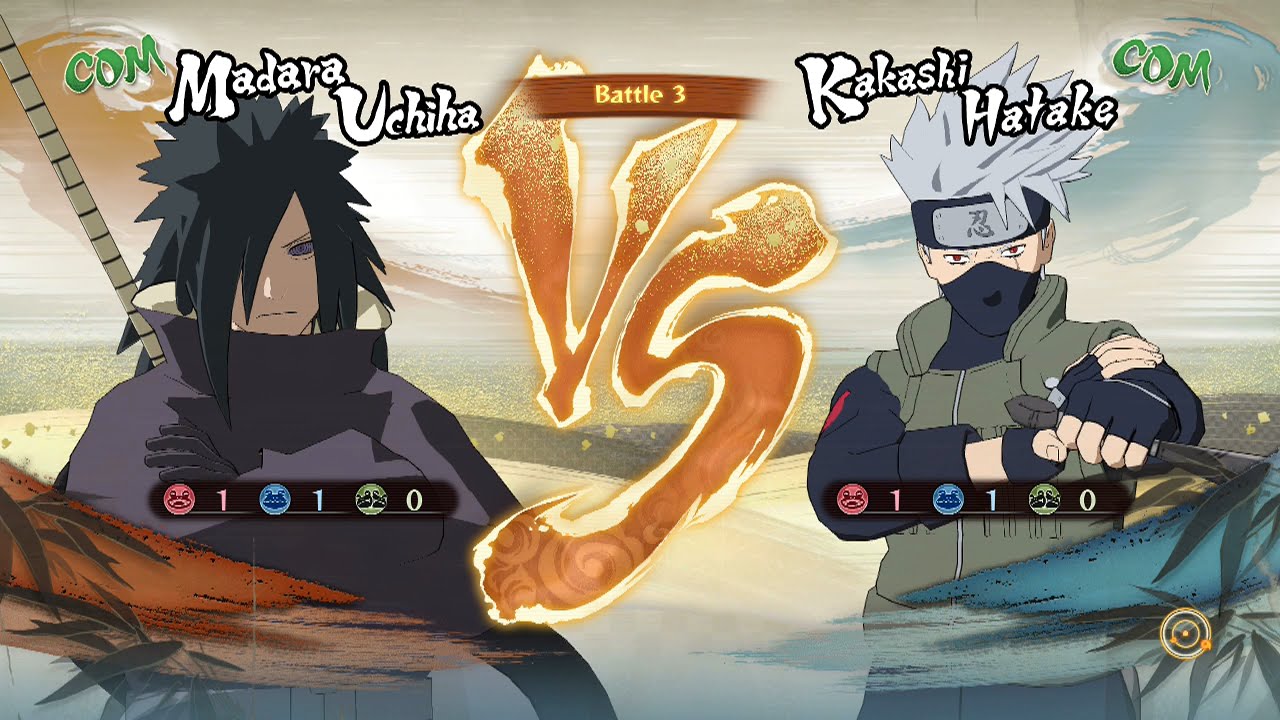 Naruto Shippuden: Ultimate Ninja Storm 4, Madara Uchiha VS Kakashi Hatake!
