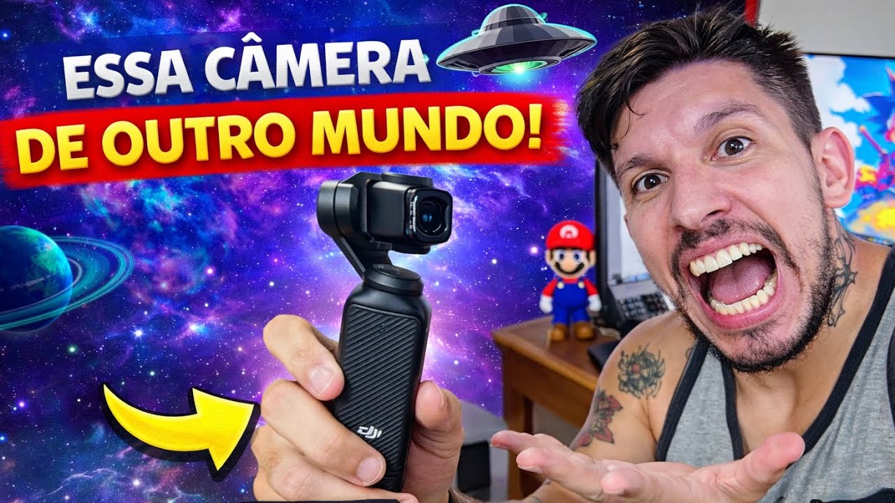 CONFIGURE ASSIM SUA DJI OSMO POCKET 3 PRA VLOG 🔥#osmopocket3 