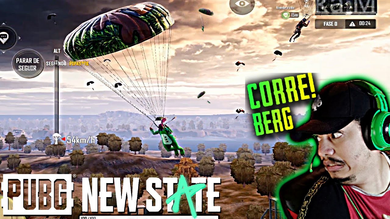 🔥CAIMOS NA BASE MILITAR E LIMPAMOS TUDO! PUBG NEW STATE!