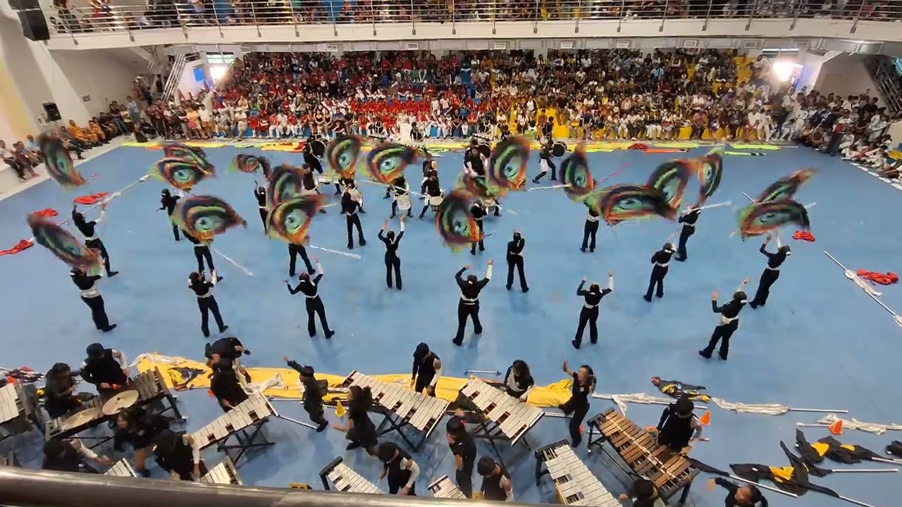 Jose Panganiban National High School Marching Blue Dragon || 5th National Drum and Bell Competition