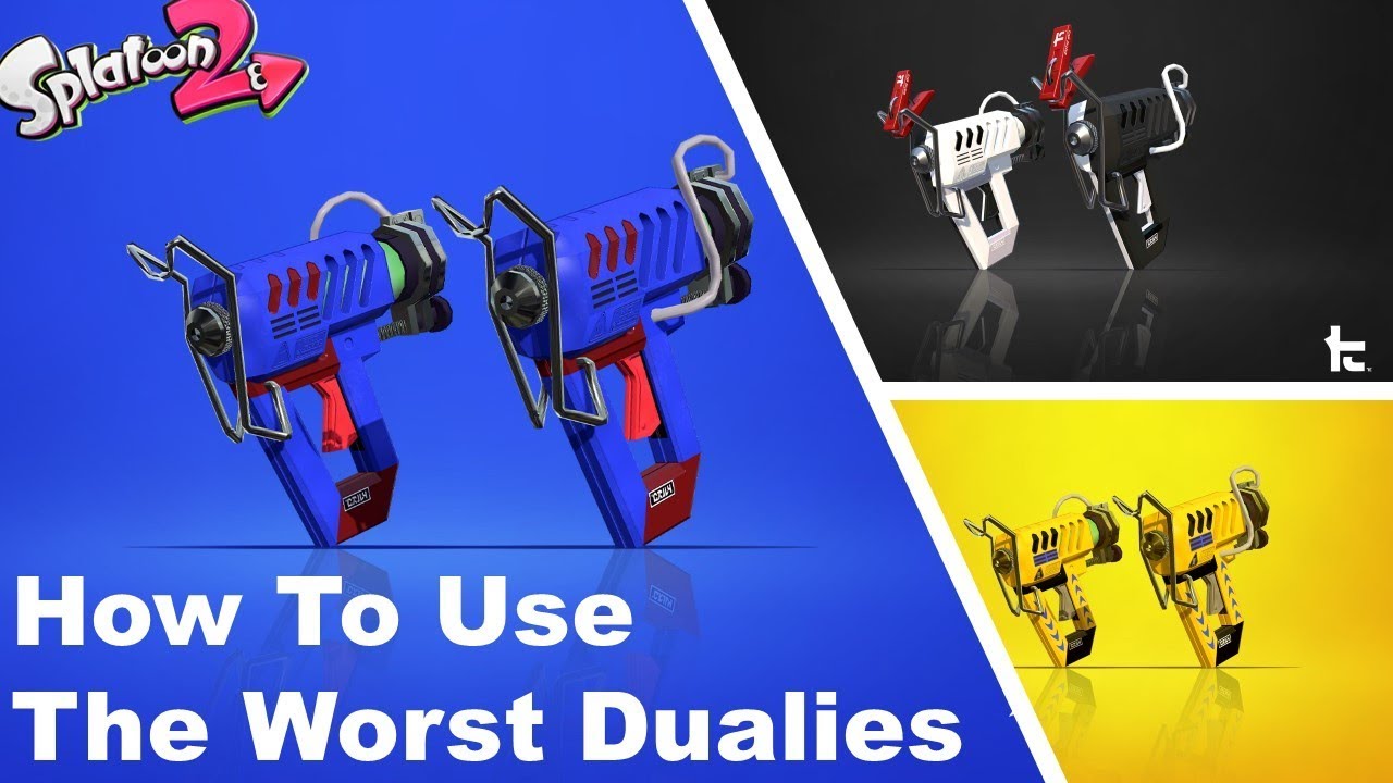 Splatoon 2: How to Use the Glooga Dualies, Glooga Dualie Deco, & Kensa Glooga Dualies
