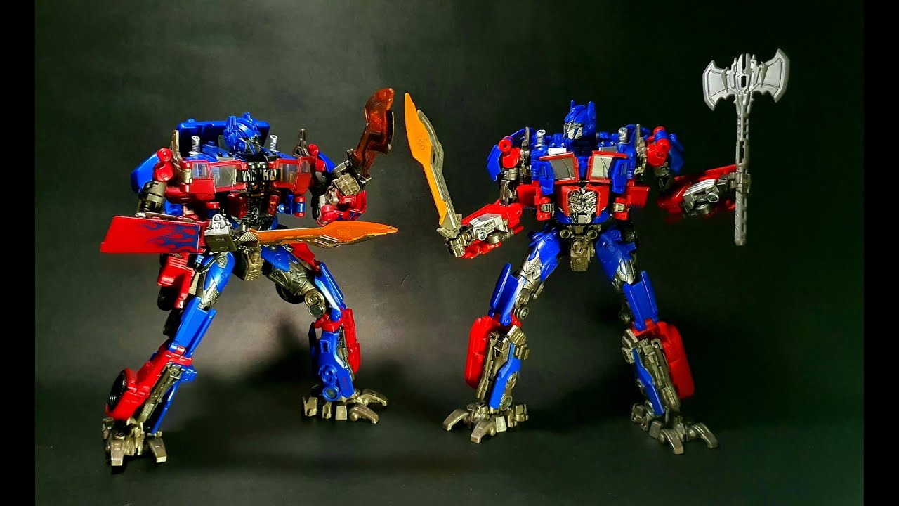 Versus: SS 44 vs SS 05 Transformers Optimus Prime Hasbro en Español Castellano Latino España