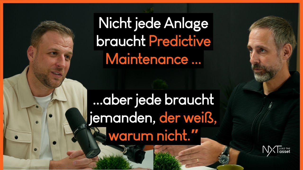Warum 80 % aller Predictive-Maintenance-Projekte scheitern - Pirmin Cavelti