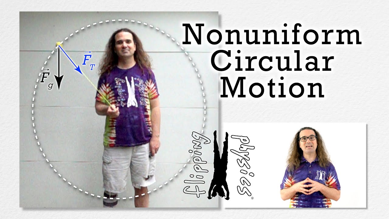 Nonuniform Circular Motion - Ball in a Vertical Circle