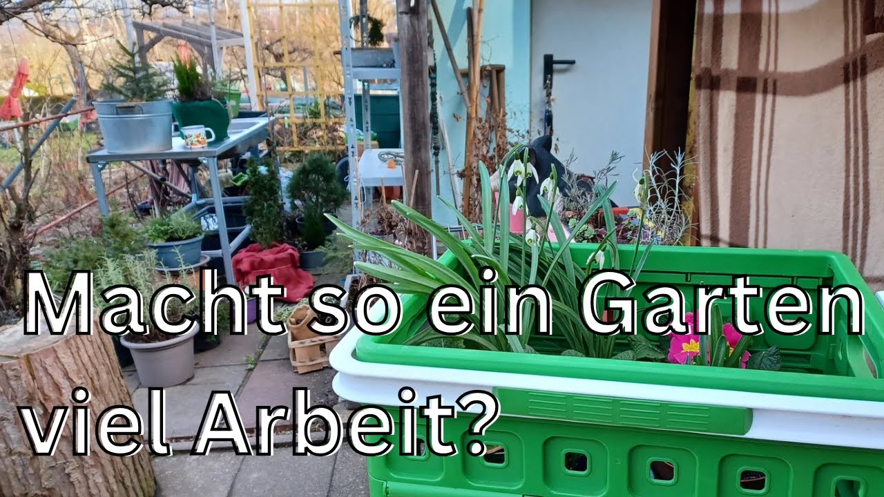 Macht so ein Schrebergarten eigentlich viel Arbeit?