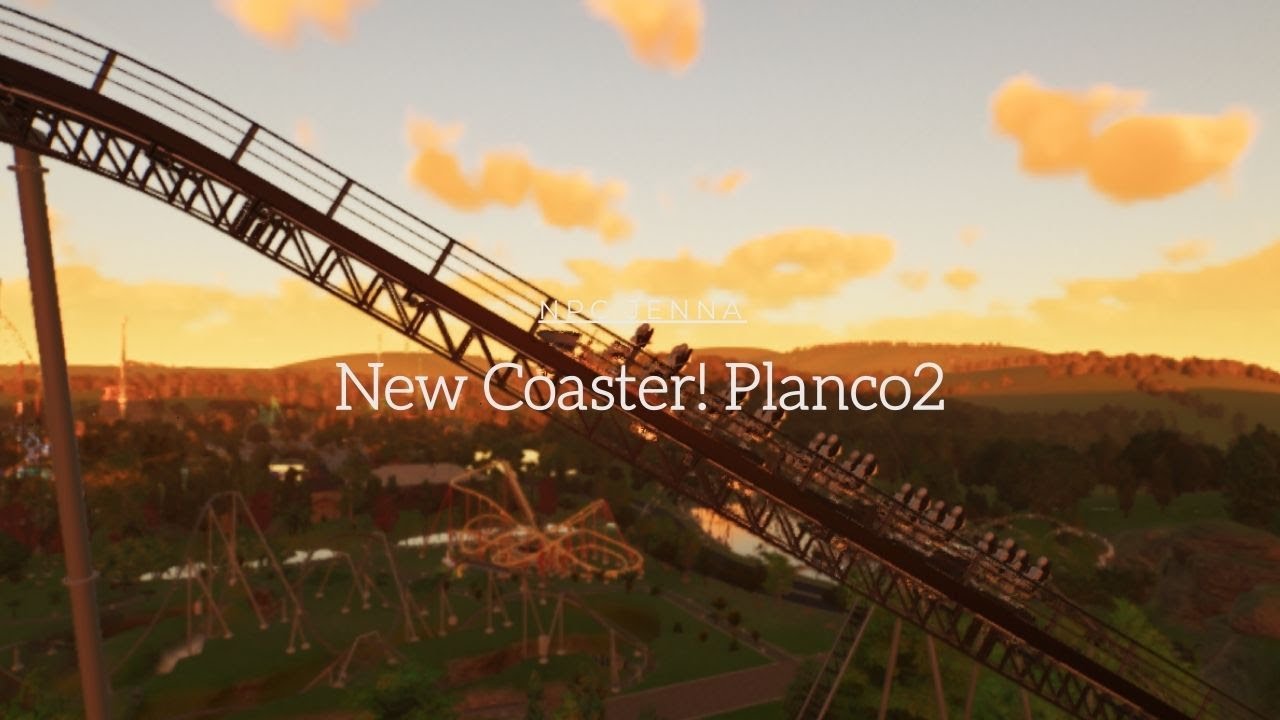 Rosy Rush! Wooden Rollercoaster. PlanCo2