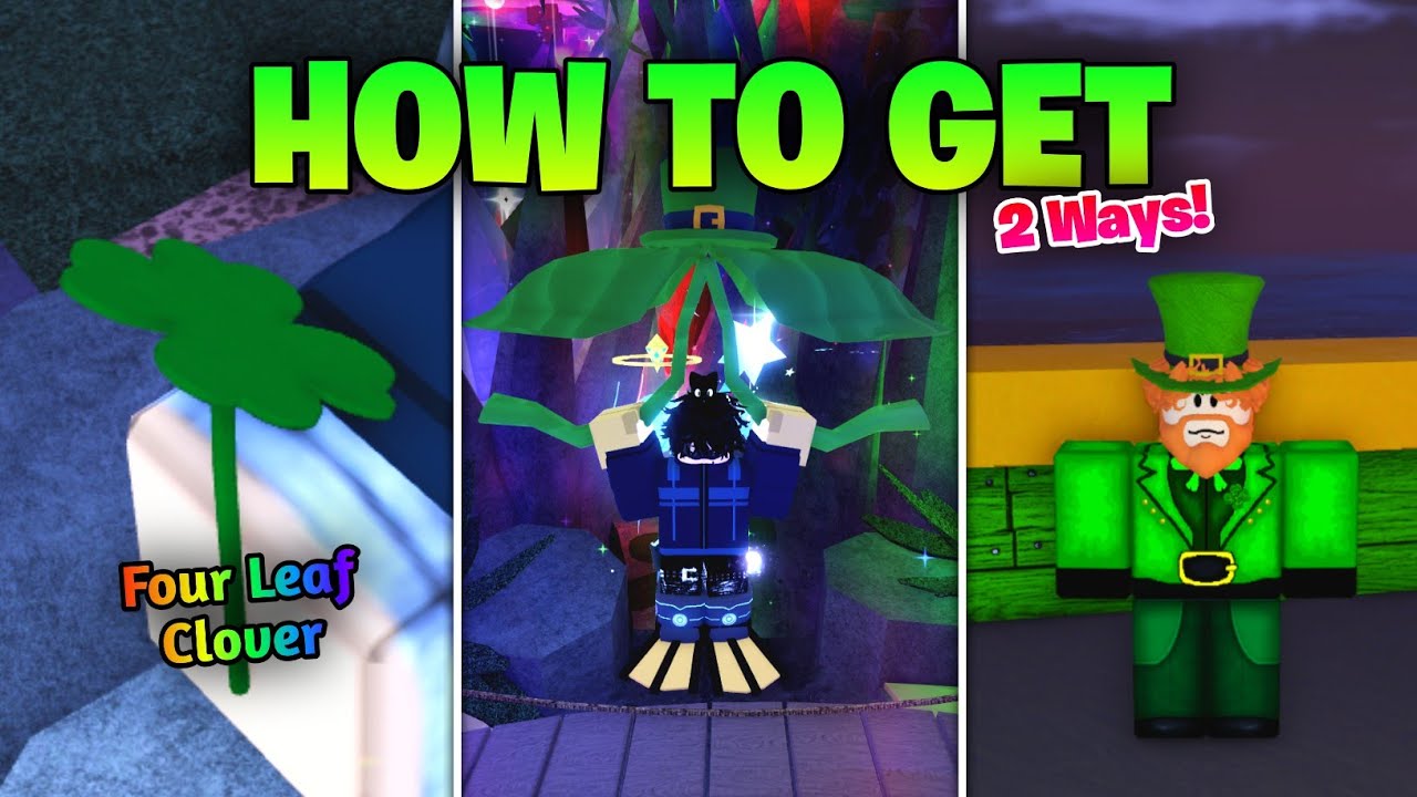How to get Four Leaf Clover in Fisch (2 Ways)
