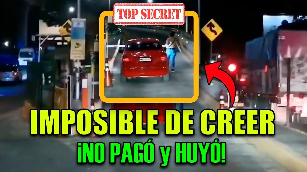 🚨 MUJER ENFRENTA A LA PLUMA de PEAJE y ESCAPA 🚗💨 &iexcl;Lo que PAS&Oacute; despu&eacute;s es INCRE&Iacute;BLE! 😱