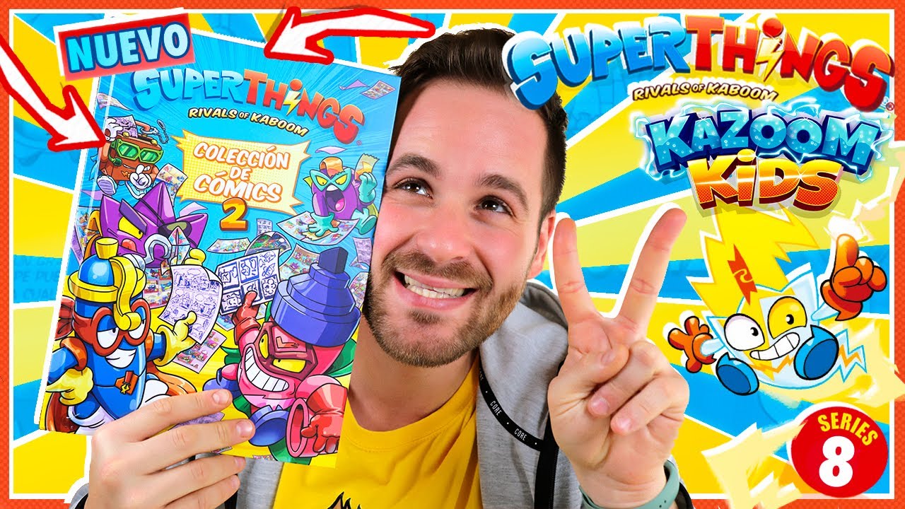 SuperThings Kazoom Kids UNBOXING COLECCION DE COMICS 2 en Pe Toys