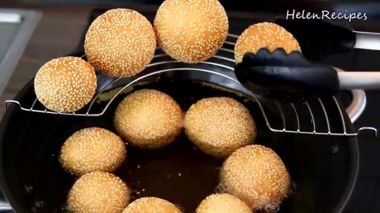 РЕЦЕПТ КУНЖУТНЫХ ШАРИКОВ — Пончики / Апельсиновые кексы | Рецепты Хелен