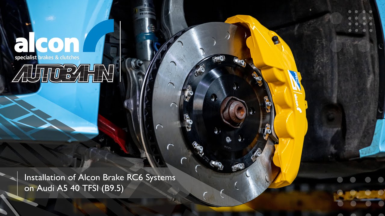 Alcon RC6 Brake Systems on Audi A5