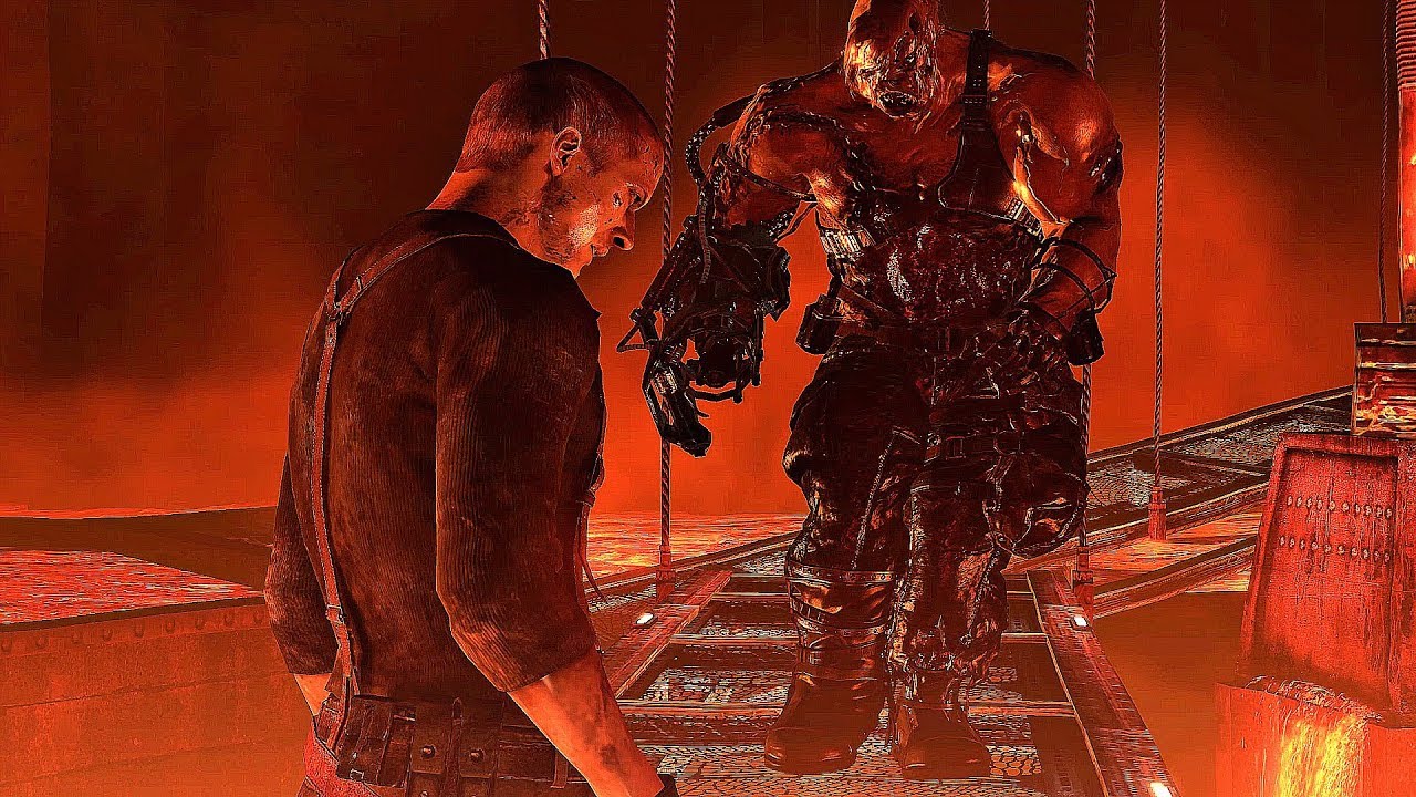 Resident Evil 6 - Ustanak Final Boss Fight (4K 60FPS) Jake Ending