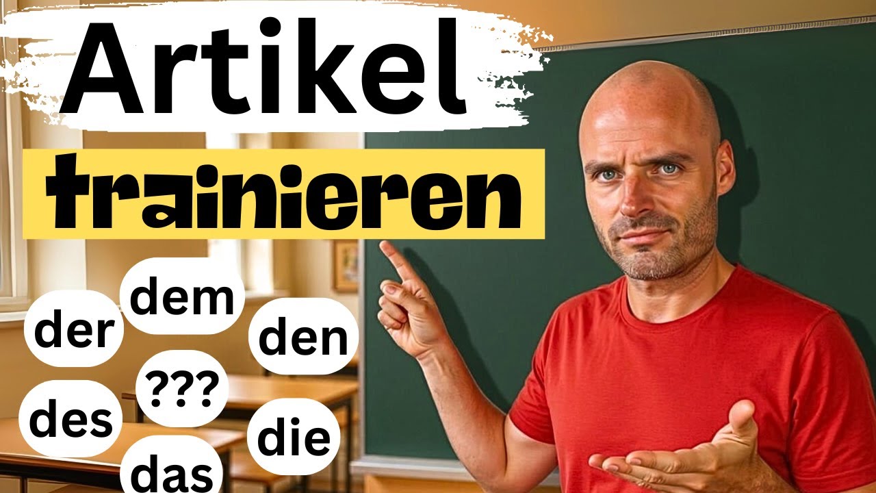 Artikel trainieren 💪 I So machst du keine Fehler mehr!