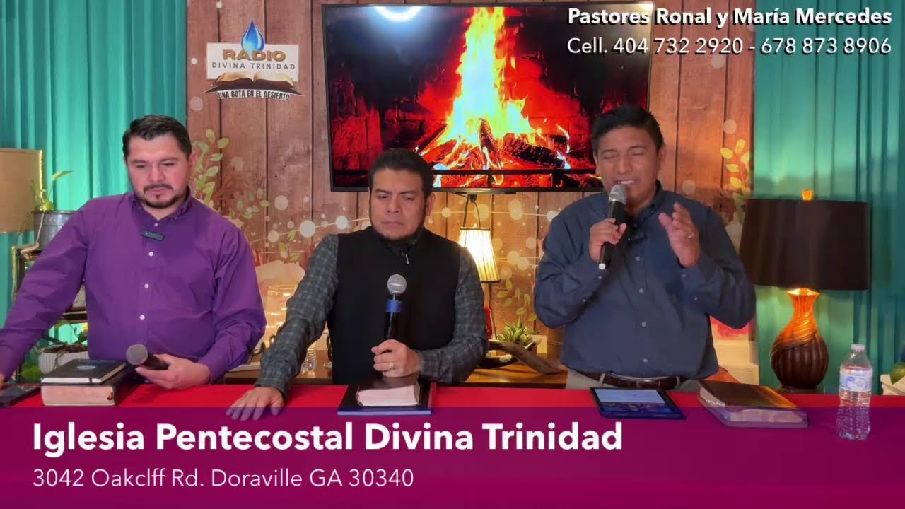 Radio divina Trinidad tema veo 4 vanores pastor Ronal Monroy