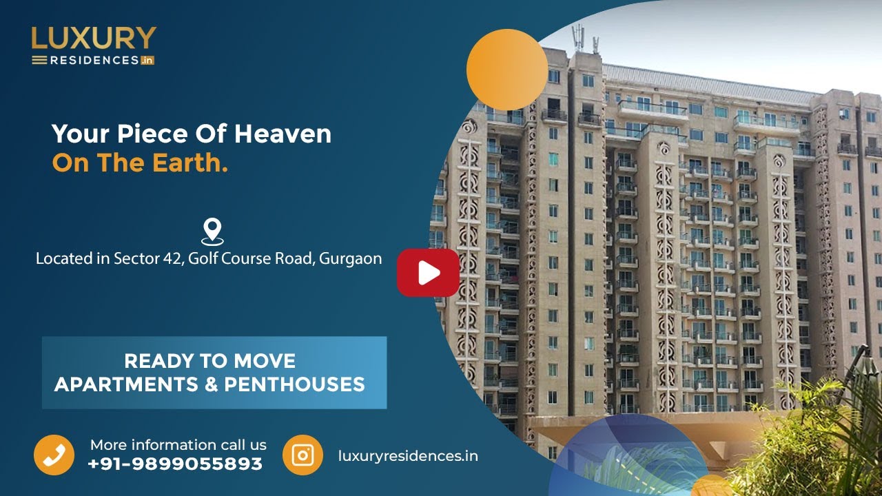 Discover the art of Living in this Lavish Penthouse in DLF Magnolias, Gurgaon |  Walkthrough Video.