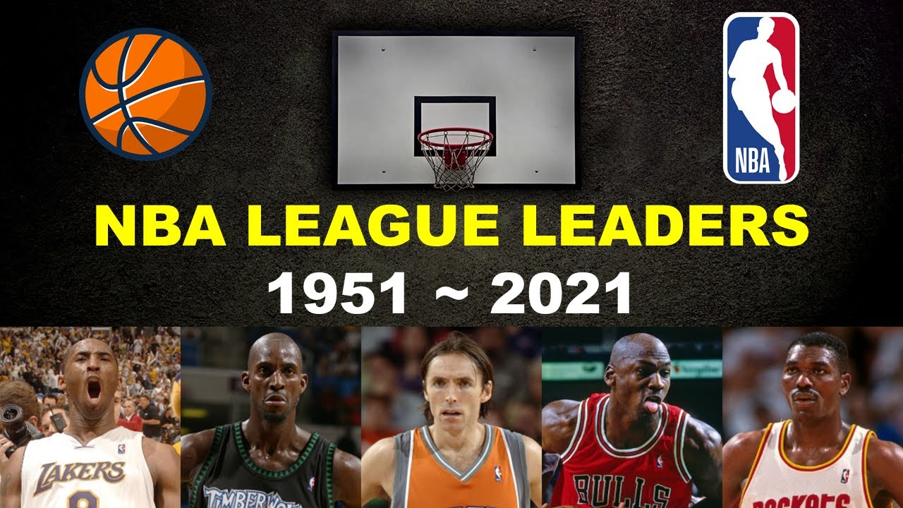 NBA Stats Leaders Every Year (1951 ~ 2021)