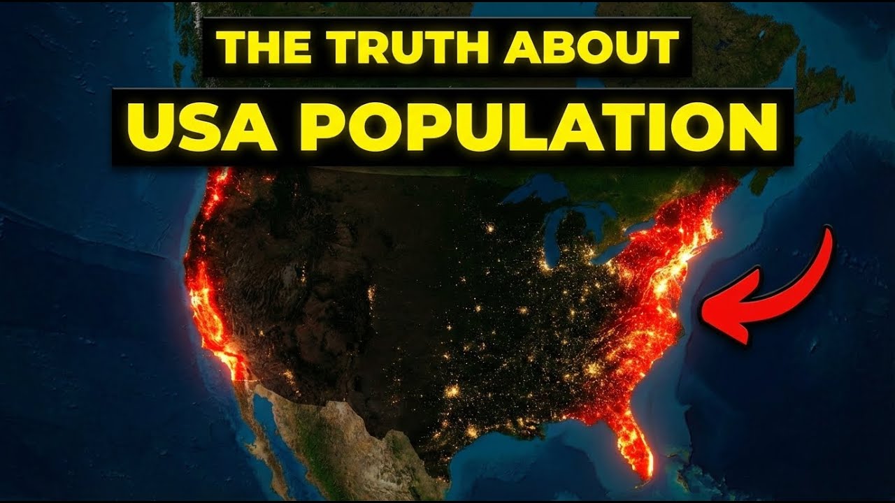 Why Most Americans Only Live in Thin Strips of the United States