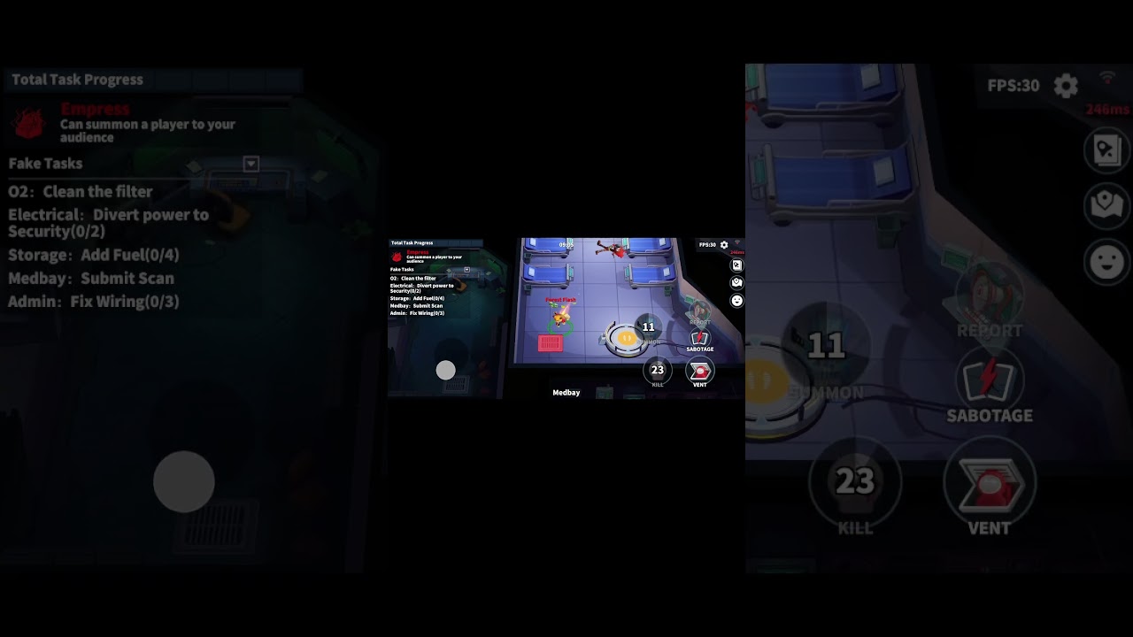 Empress Impostor Forest Flash Role | 3 Kills but No MVP 😭 | #empress  #gaming #supersus