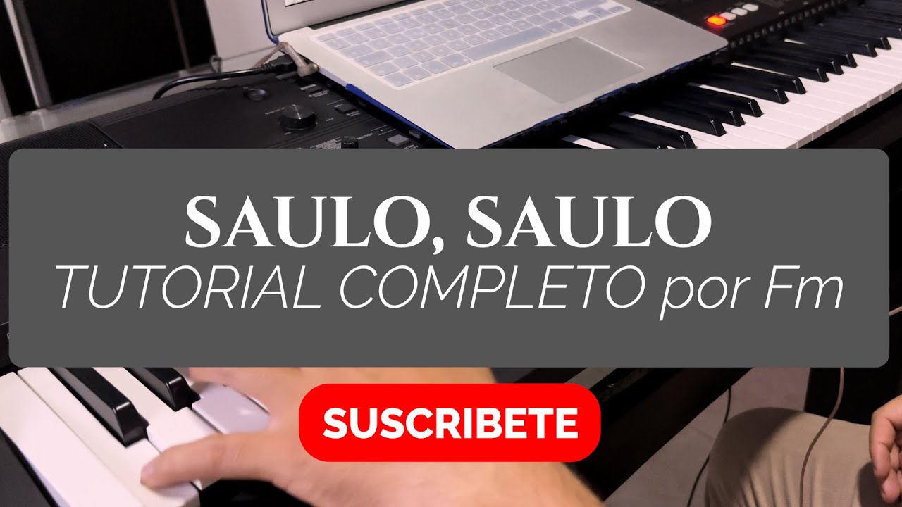 “SAULO” - Hechos 9 en Soul Rock | De perseguidor a predicador -TUTORIAL COMPLETO #piano #gospel