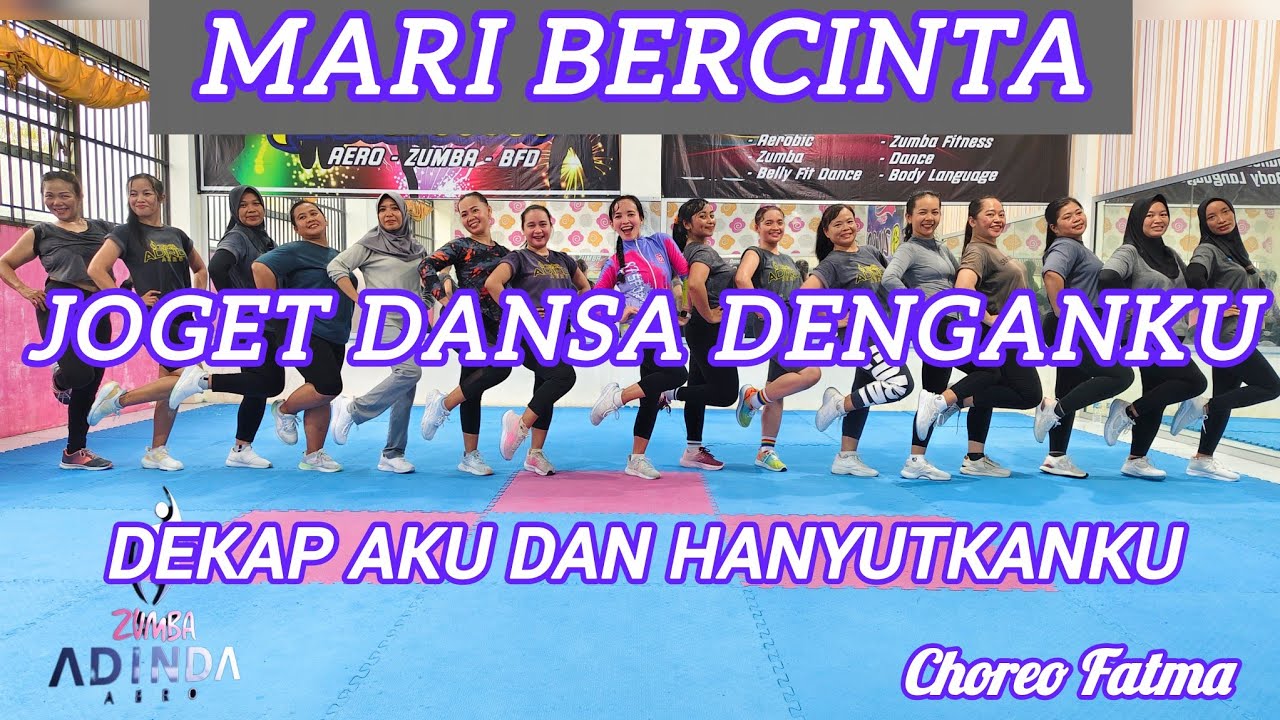 SENAM KREASI MARI BERCINTA - AEROBIC DANCEMIX - LAGU TIKTOK VIRAL - DANCE TIKTOK @AdindaAeroZumba 