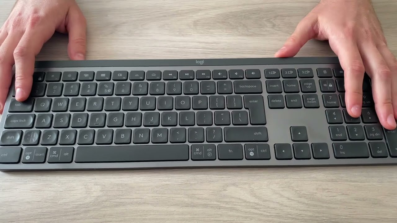 Logitech MX Keys how to remove keys