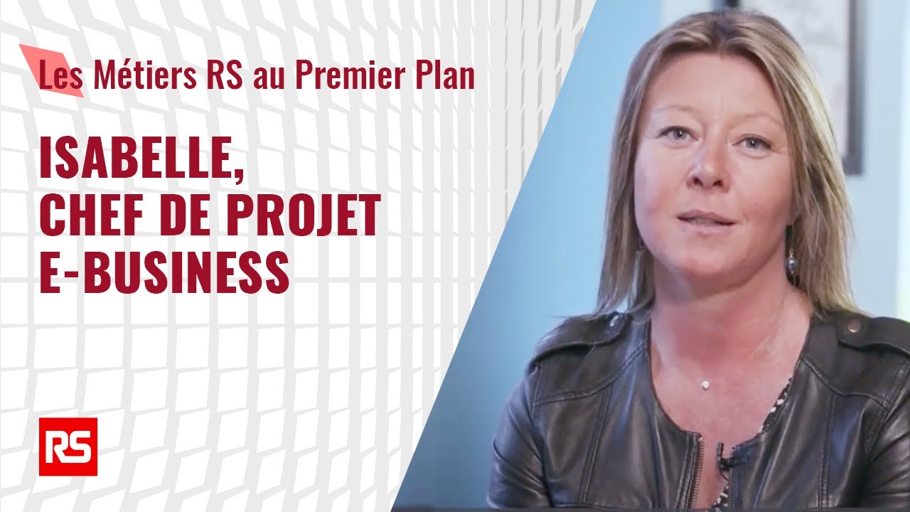 Isabelle, Chef de projet e-business | RS Components
