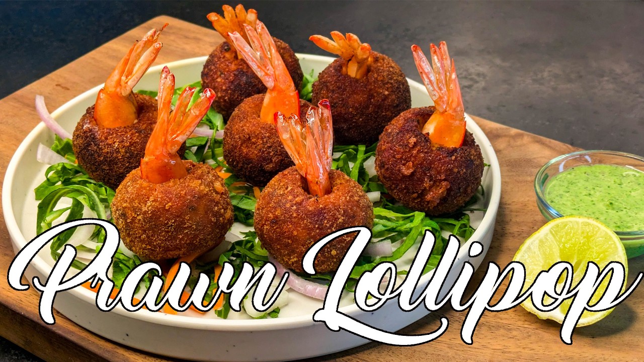 STOP Serving Boring Appetizers and Try Prawn Lollipops Instead!