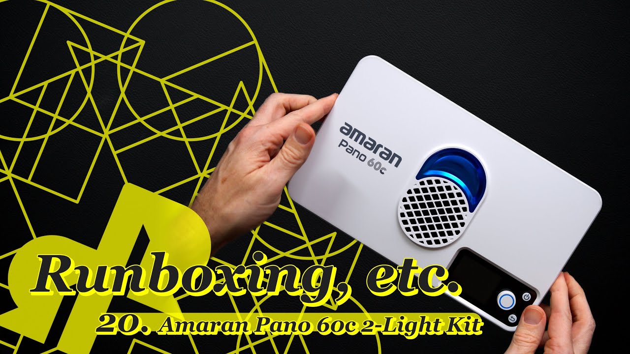 Using New Amaran Lights Incorrectly Starring Me - Runboxing, etc. #20