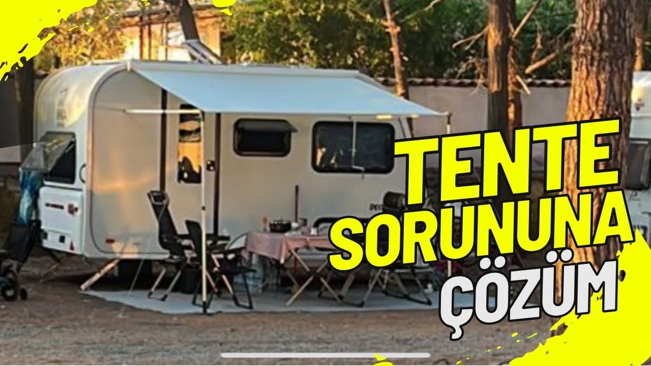 750 kg  Yerli karavan tente sorununa  kesin çözüm.