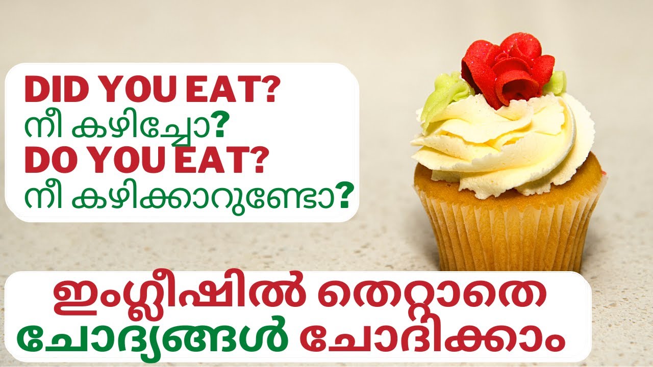 Do, Did, Don't, Didn't- Struggling to make questions ? Lesson 12  | Spoken English ExMalayalam