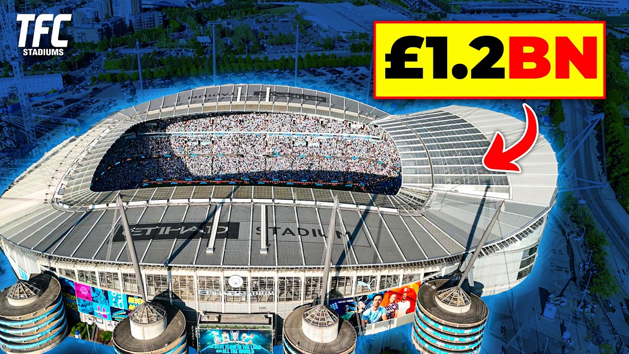 Manchester City's &pound;1.2BN Stadium Evolution | Maine Road to Etihad | TFC Stadiums
