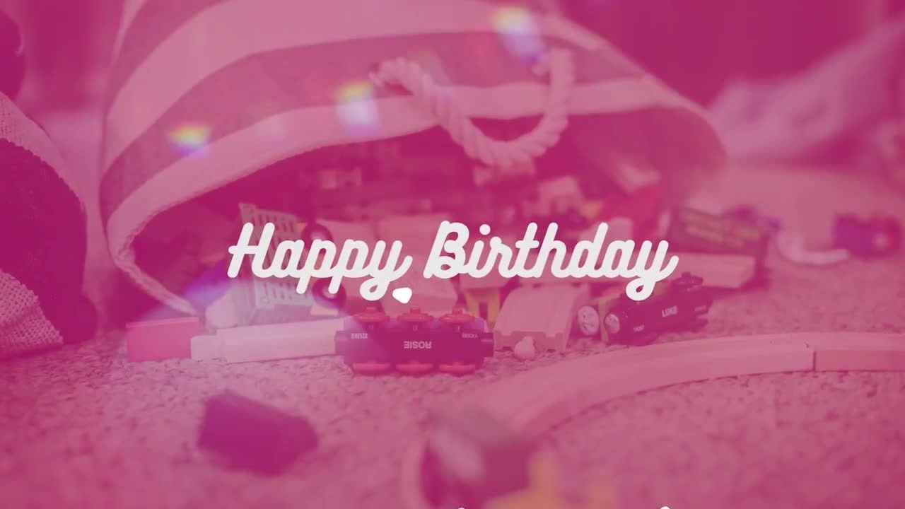 Happy Birthday Opener Premiere Pro Templates