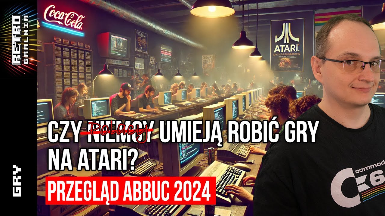 🕹️ Gierki na Atari co jest drewna i stali - ABBUC  2024  [RG#570]