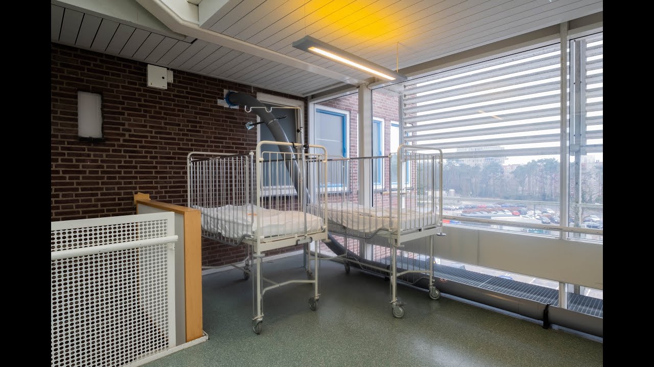 Een laatste rondgang door het ziekenhuis in Hilversum.