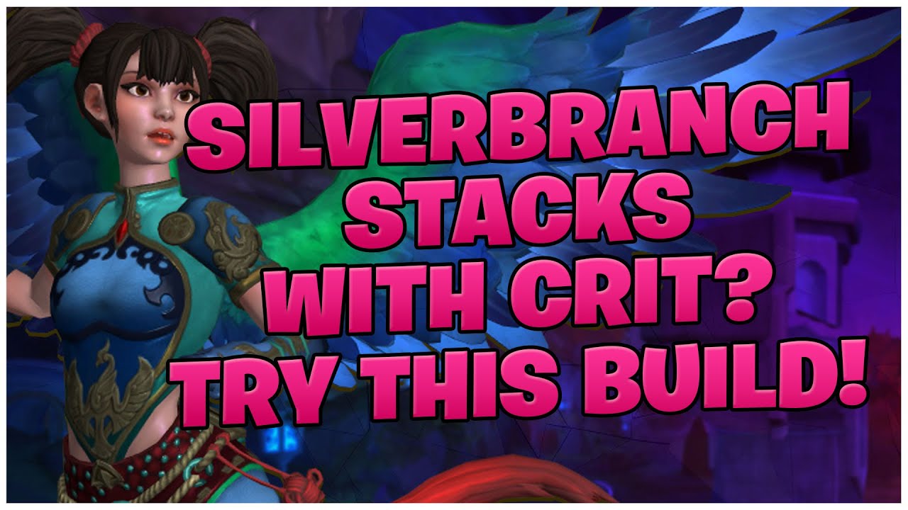 SILVERBRANCH STACKS WITH CRIT? TRY THIS BUILD! S11 SMITE JING WEI