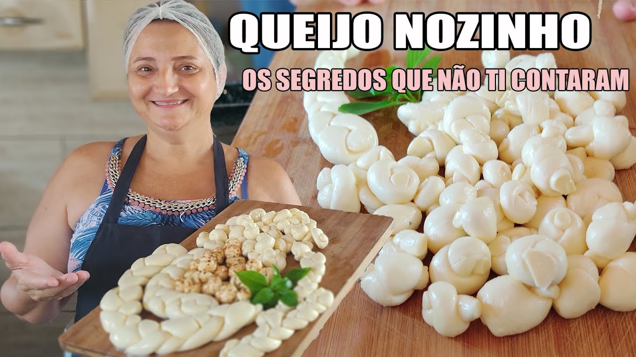 QUEIJO NOZINHO PASSO A PASSO (PETISCO) - RECEITAS DA ROSA