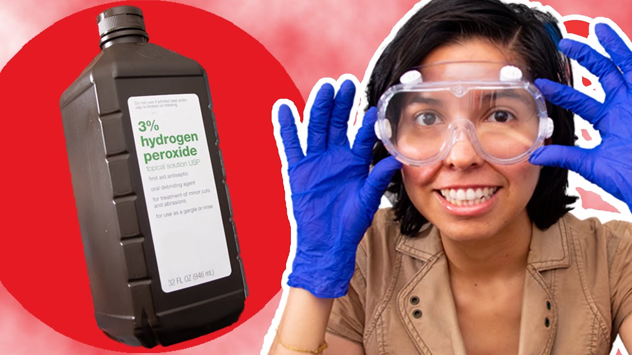 How To Use Hydrogen Peroxide Disinfectant (0.5% vs 3% vs 35%)