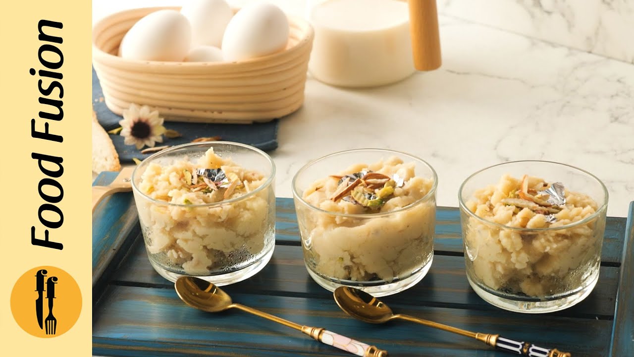Easy Anda bread Halwa - Winter Special Recipe By Food Fusion