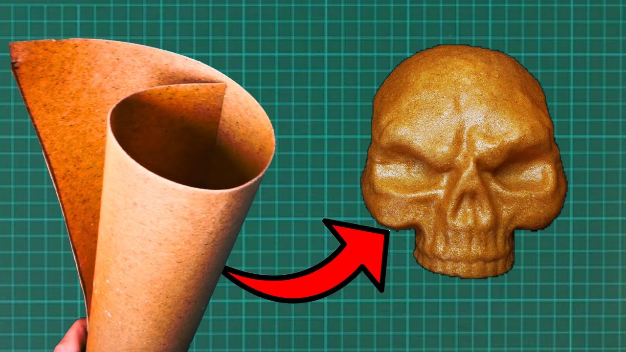 Quick Craft Worbla Skull!