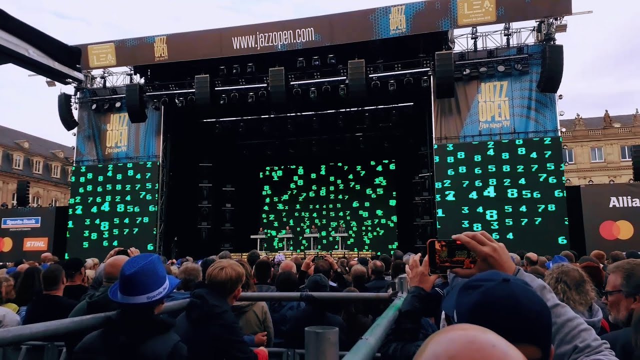 Kraftwerk live @ Jazz Open, Stuttgart (08-07-2025)