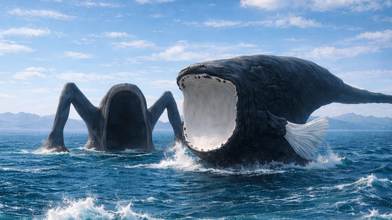 SEA EATER AND BLOOP ATACKED MY VILLAGE
