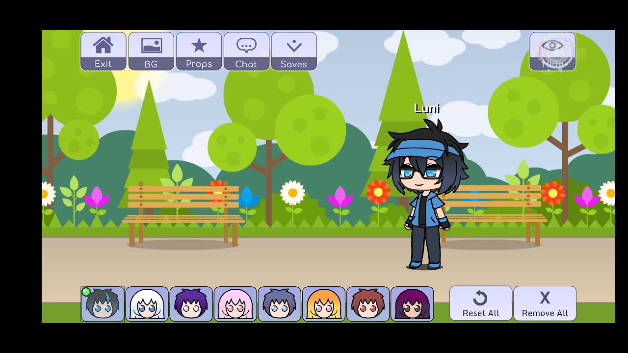 first time playing Gacha life