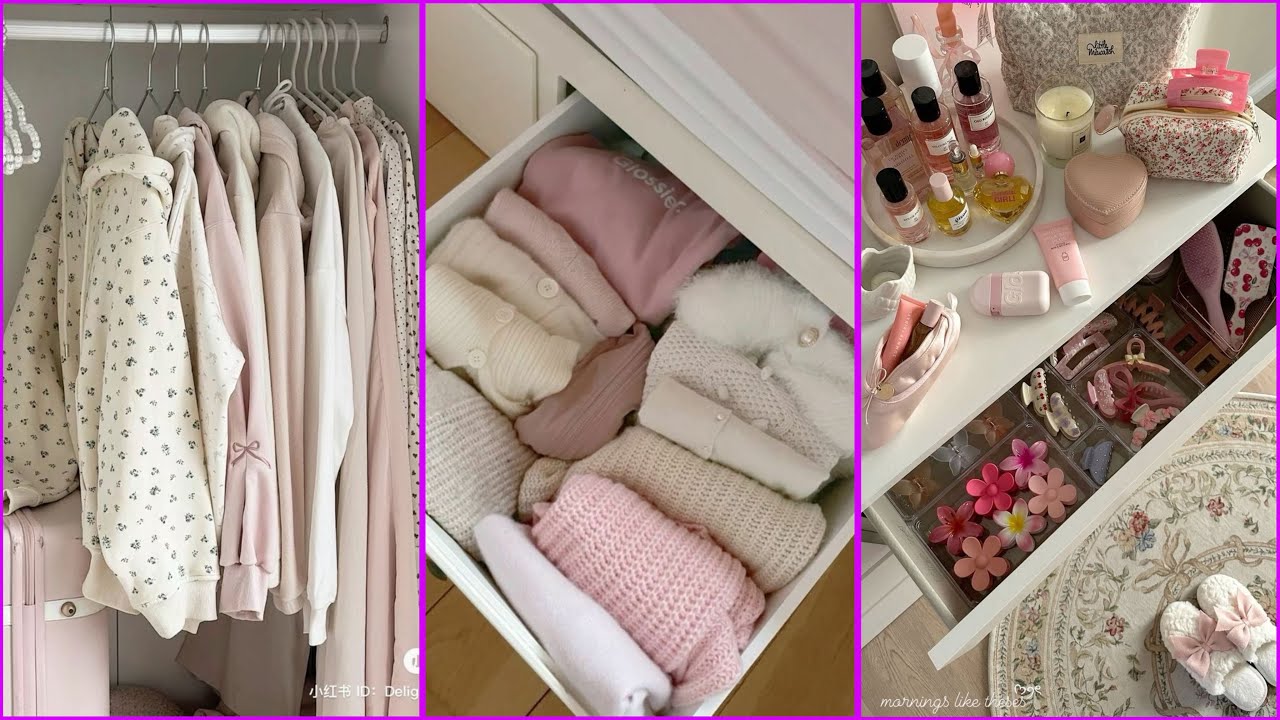 Winter Clothes Organization🎀 | Skincare & Body Care Cleaning And Organization✨