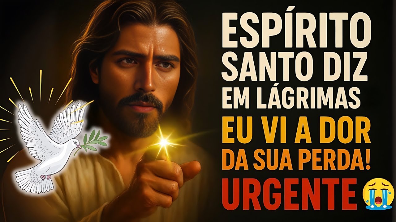 🔴 O ESPÍRITO SANTO CONFIRMA SEI O QUE TIRARAM DE VOCÊ!