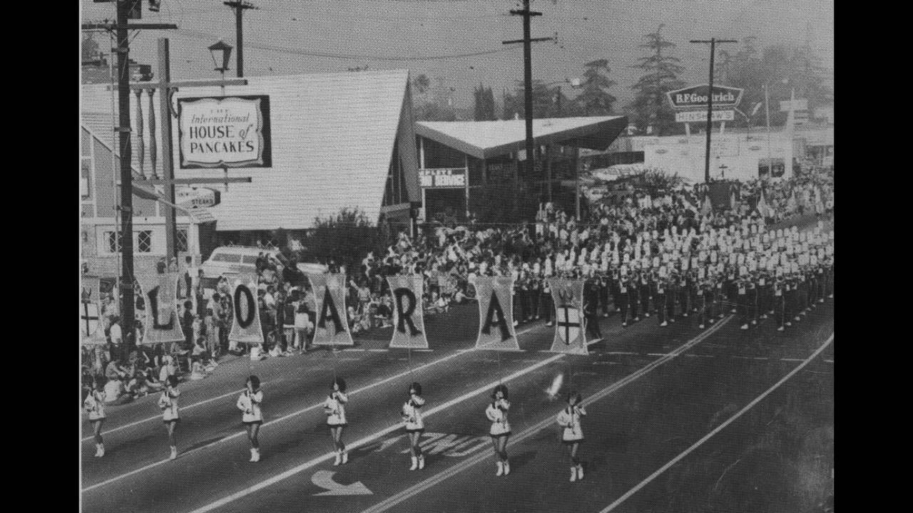 Loara High School Marching Band-Rifle Regiment-1971