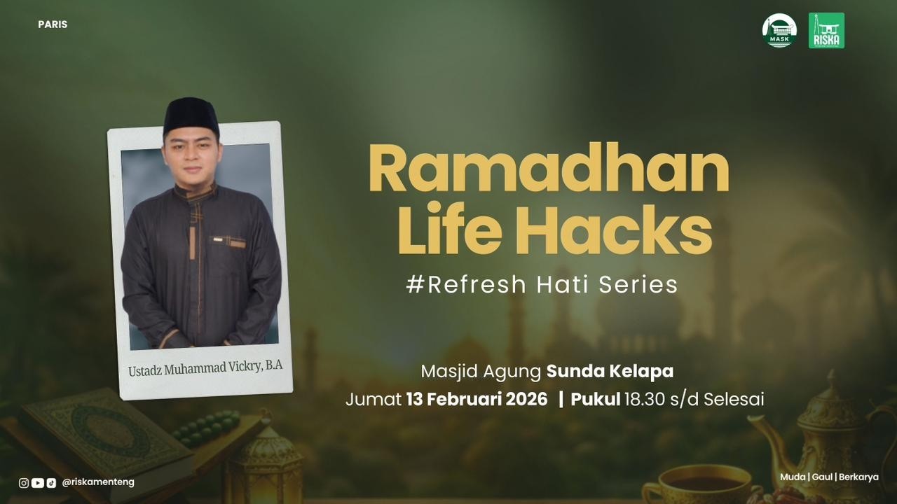 [PARIS] Ustadz Muhammad Vickry, B.A. - Ramadhan Life Hacks
