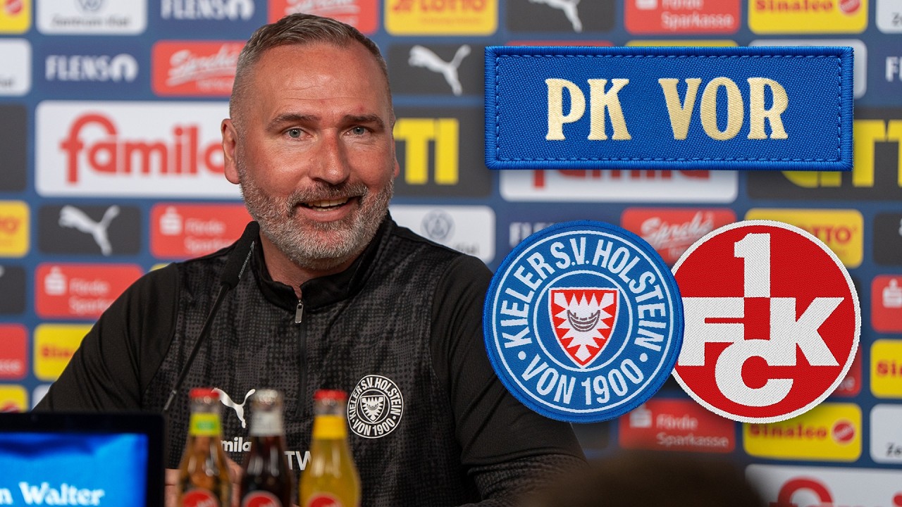 Pressekonferenz vor dem Heimspiel gegen den 1. FC Kaiserslautern 🎙️ | #KSVFCK