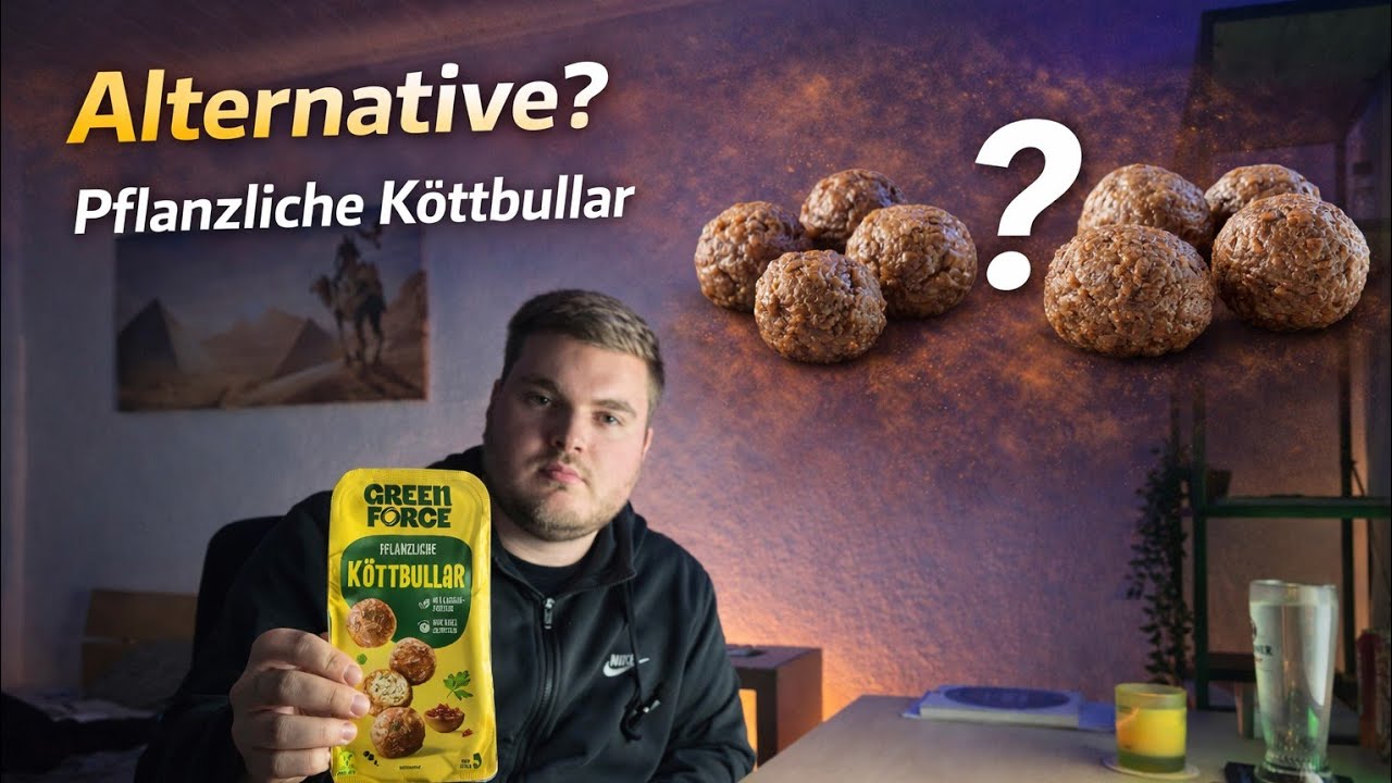 Schmecken die wie bei IKEA? - Greenforce Pflanzliche Köttbullar 🧆🌱🔥