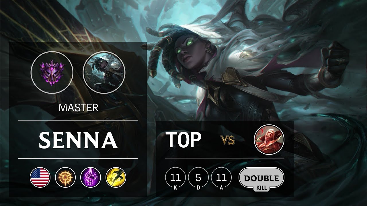 Senna Top vs Vladimir - NA Master Patch 9.22