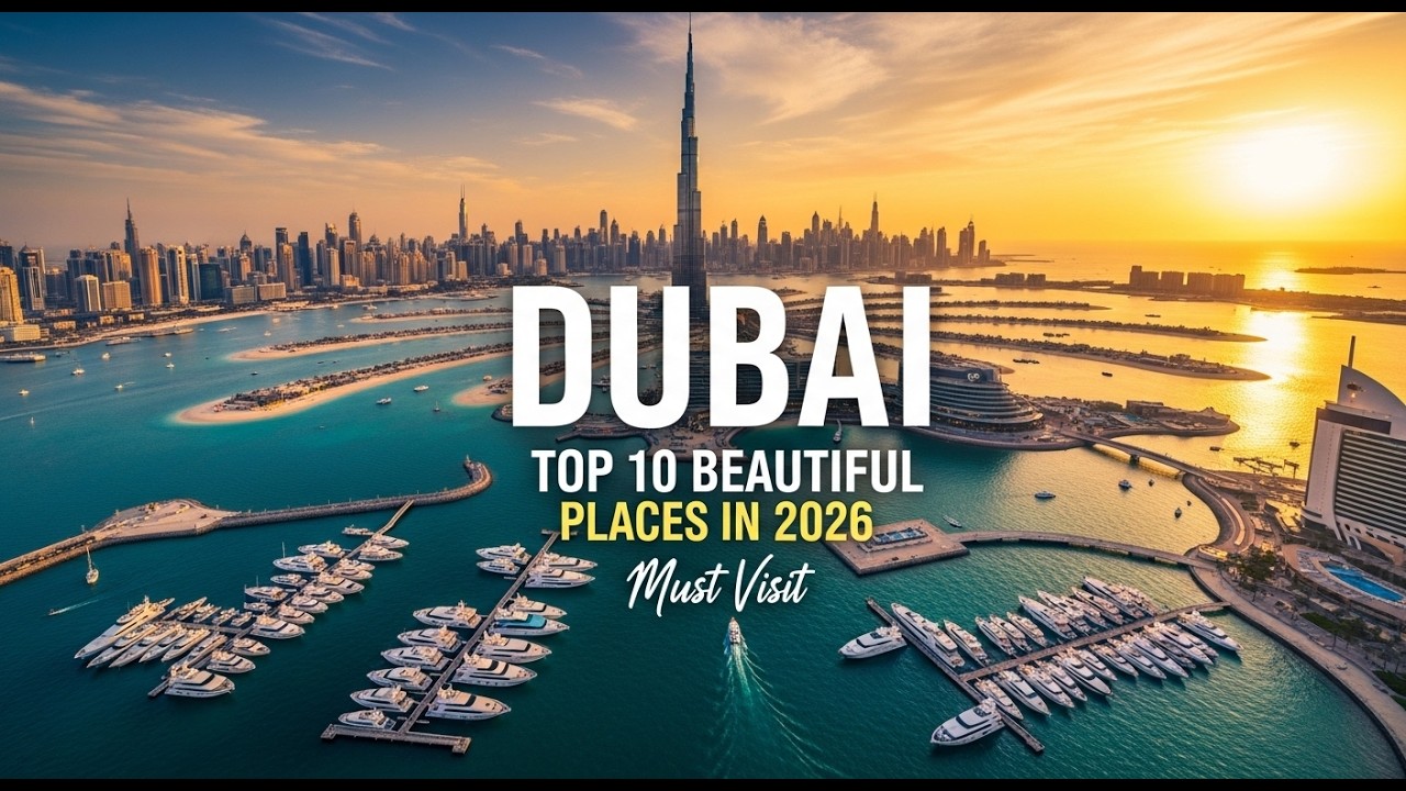 Dubai Top 10 Beautiful Places in 2026 must visit II And Hidden Places